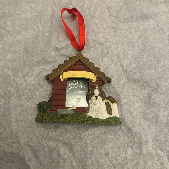 Photo Dog Ornament NWOT - Picture 1 of 2